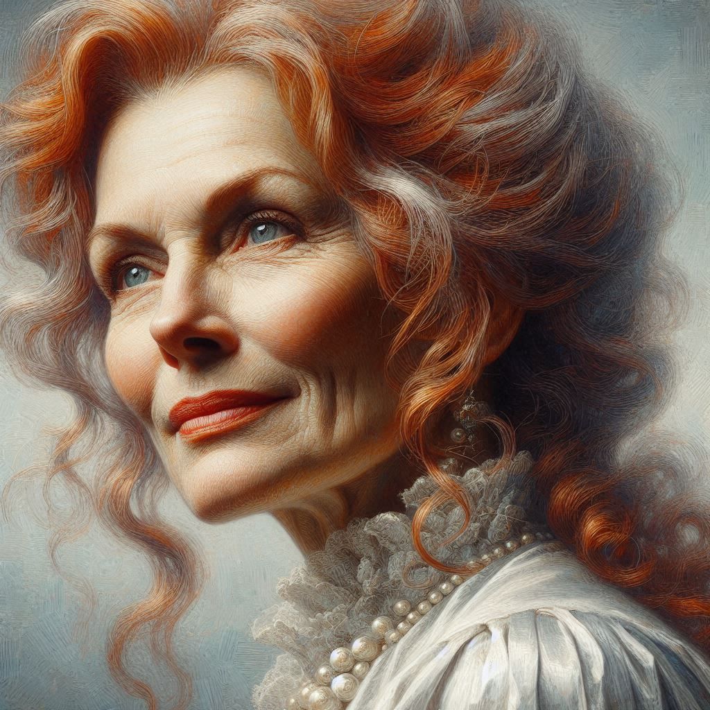 She has aged. She's just done it better than the rest of us.