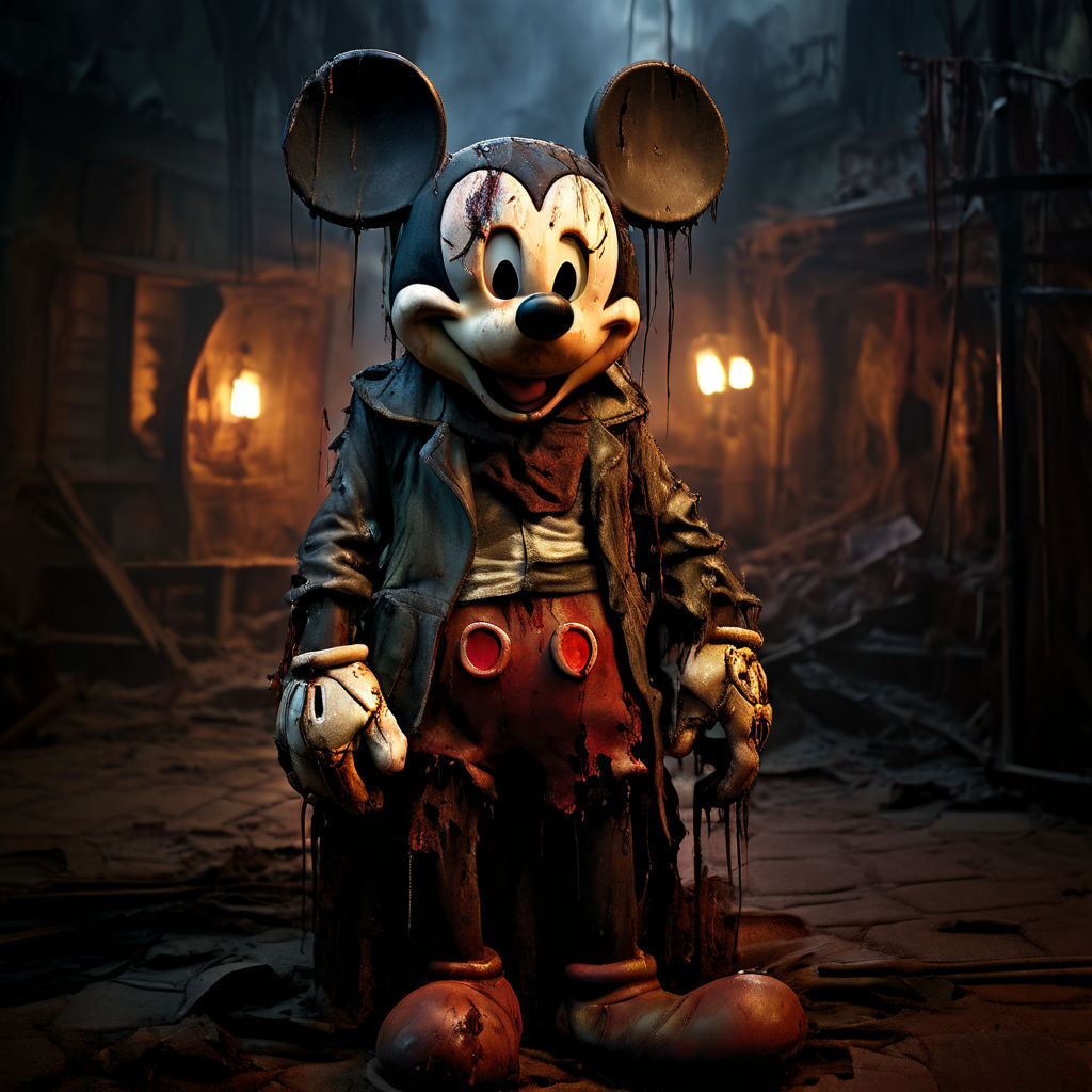 Mickey had a bad day