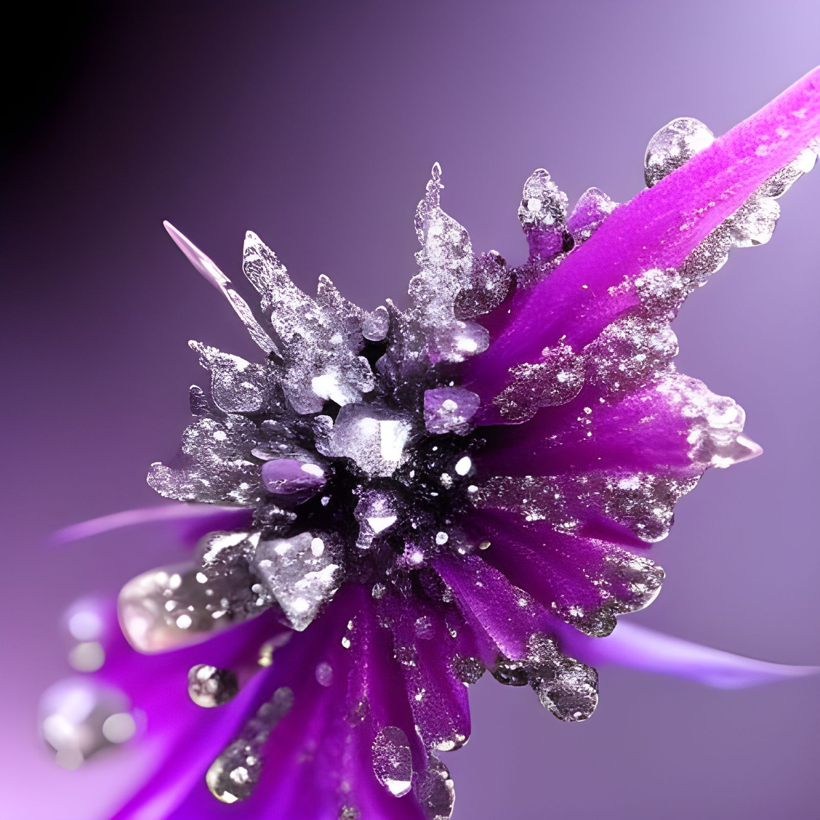 A Purple Crystal