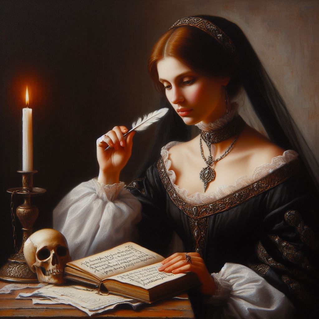 Creating her own spells