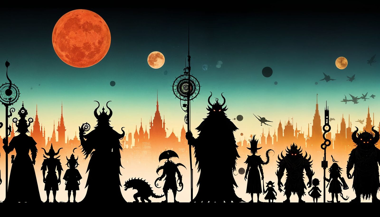 Aliens from different planets