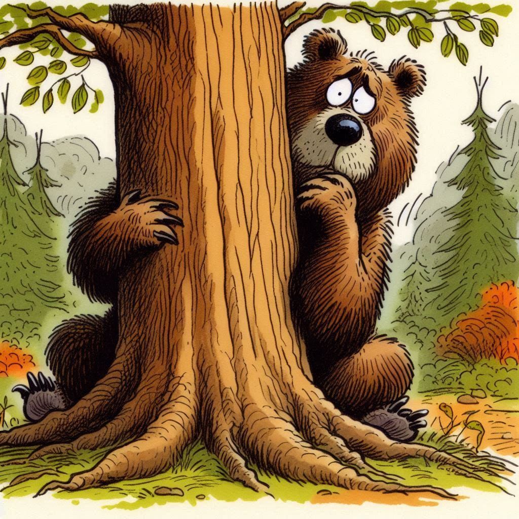 "You did WHAT in the wood?" 🐻 03