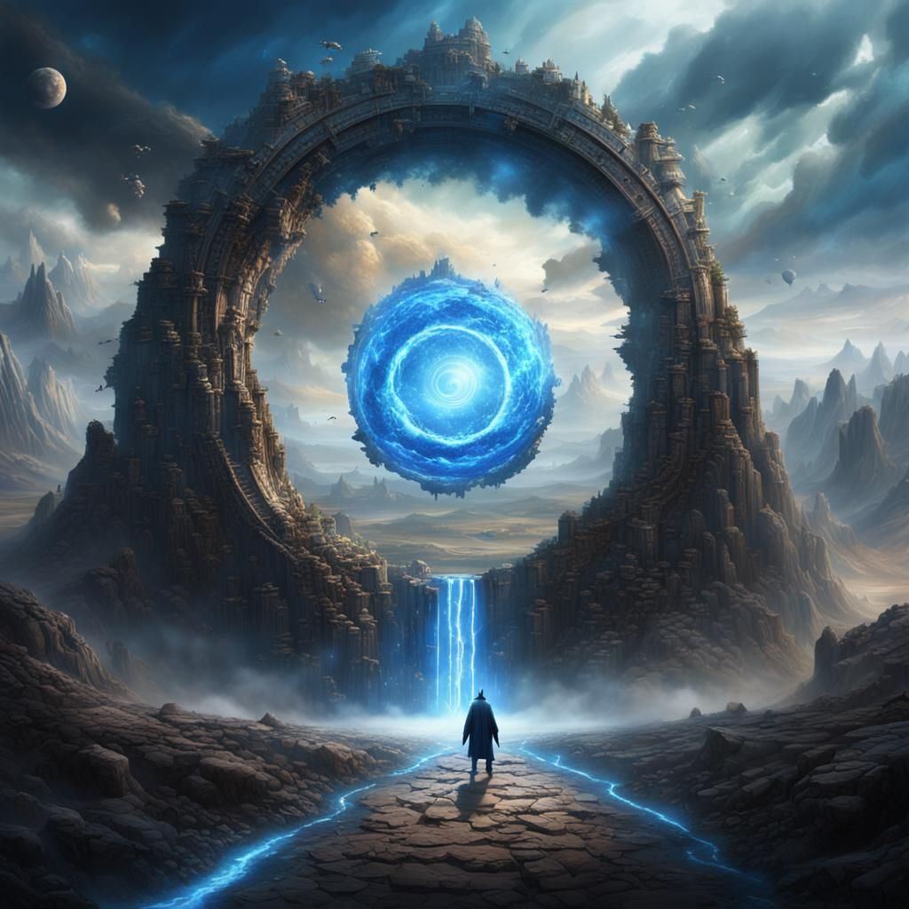 The gate to arcadia  by @Gizmo