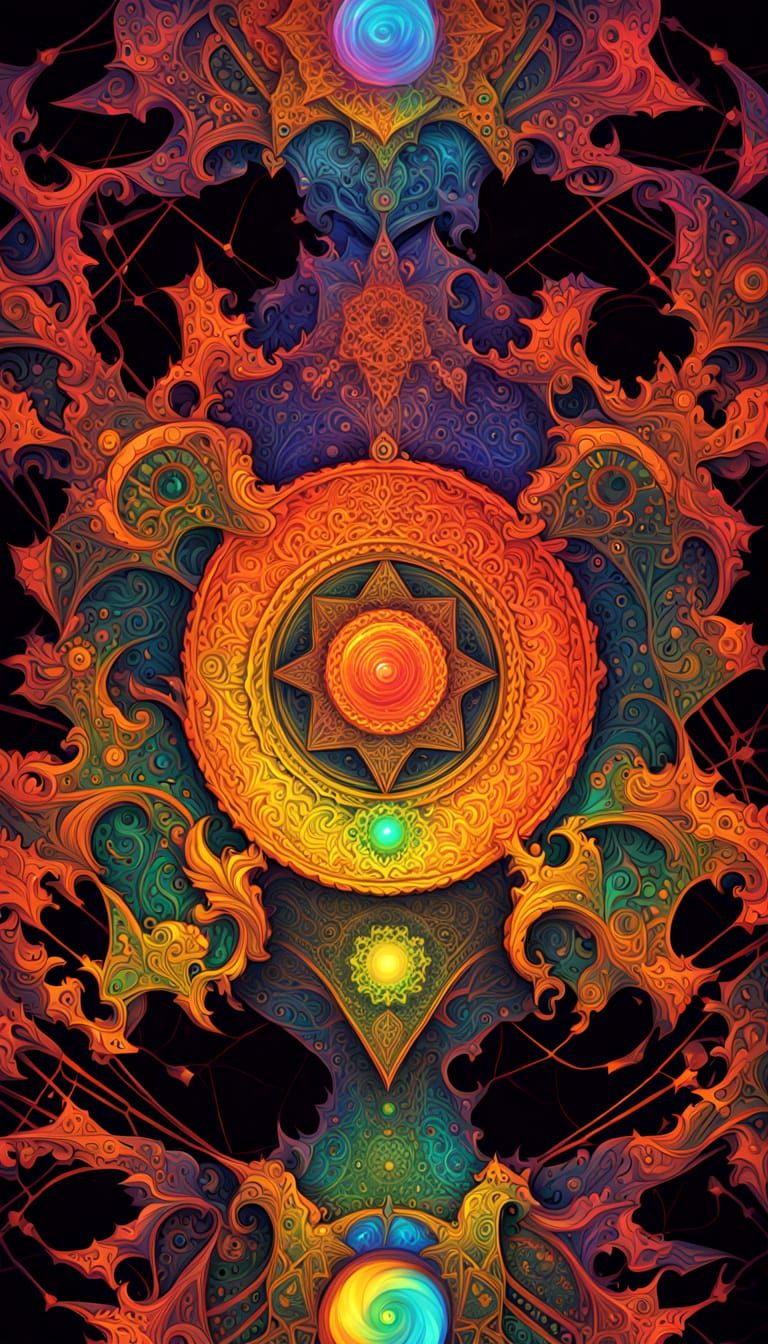 Extrapolate and Illuminate Four Separate Distinct... - AI Art