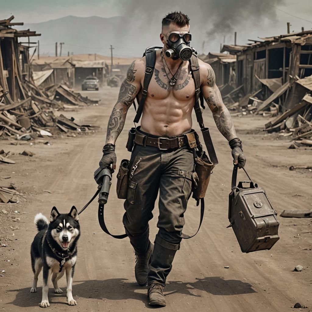 Wasteland wanderer  by @Moonshadow