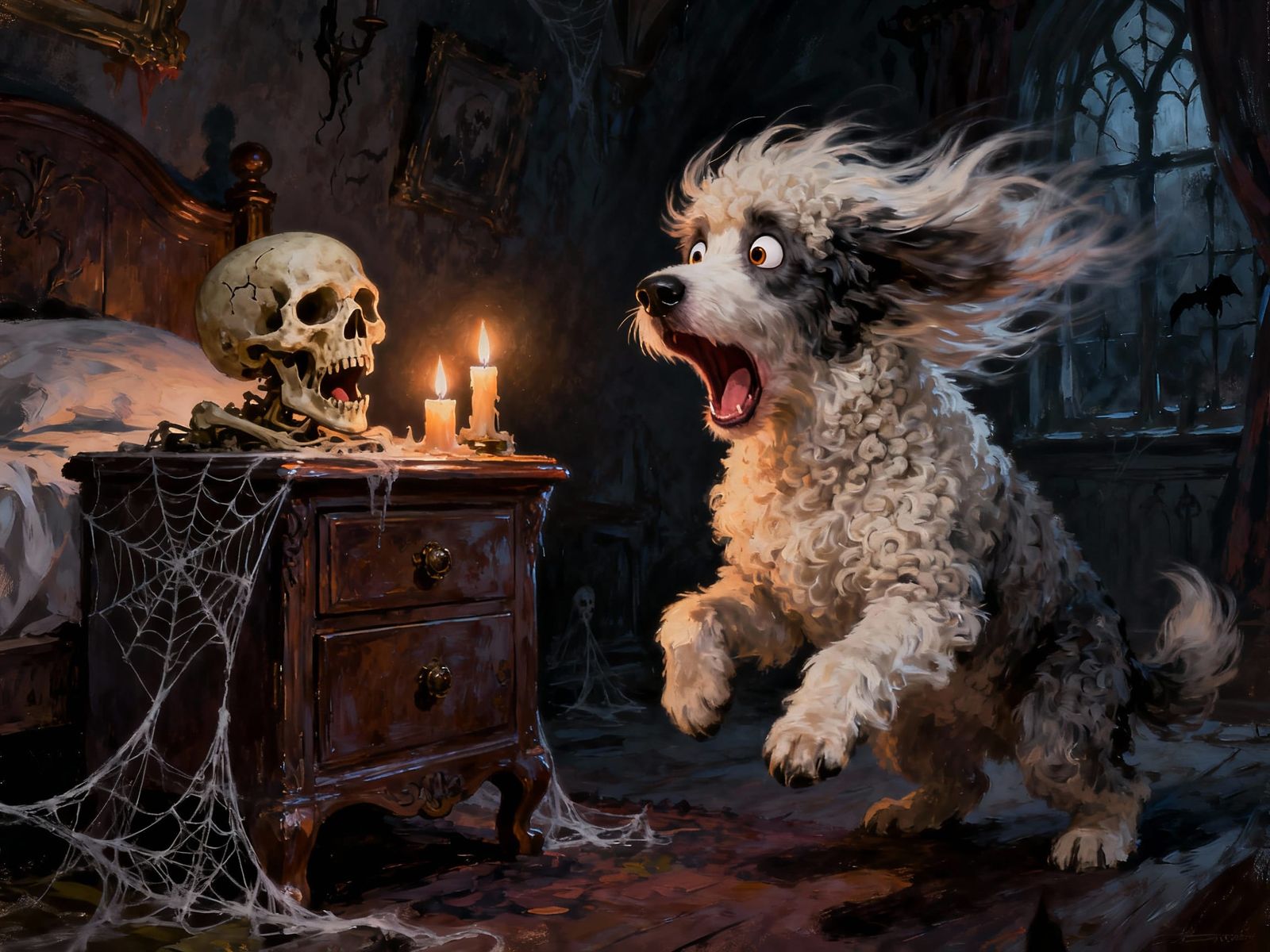 Master, that you? Where's the rest of you hiding?