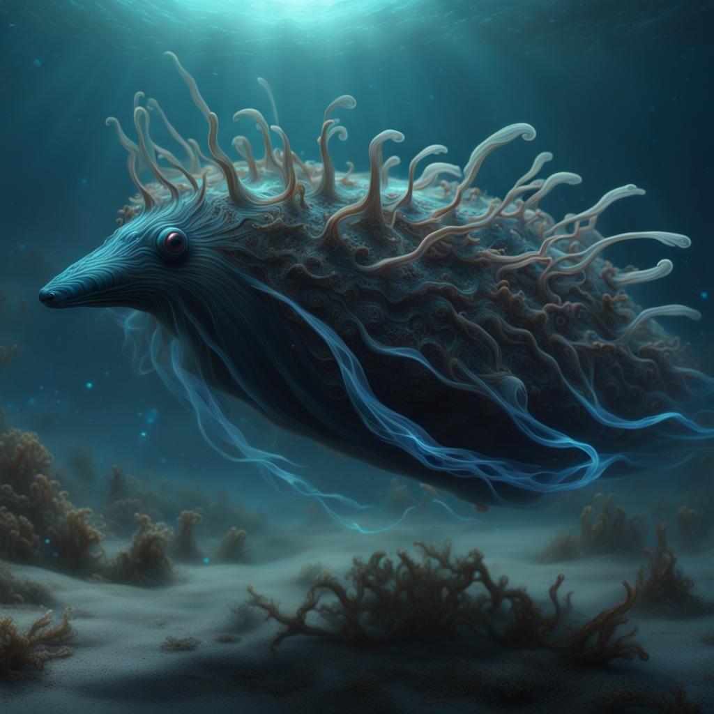 Sea creature.  by @Simon C