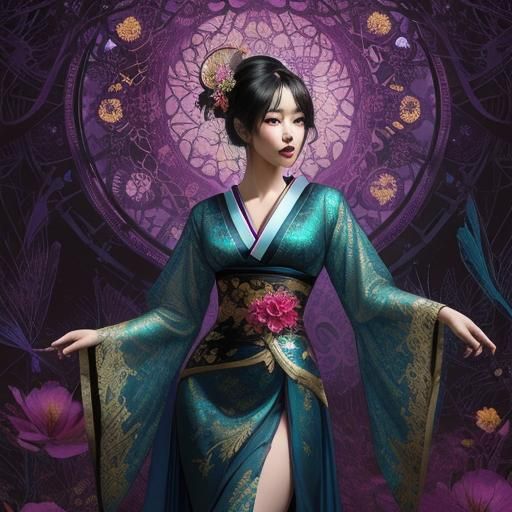 Sorceress At The Voidgate