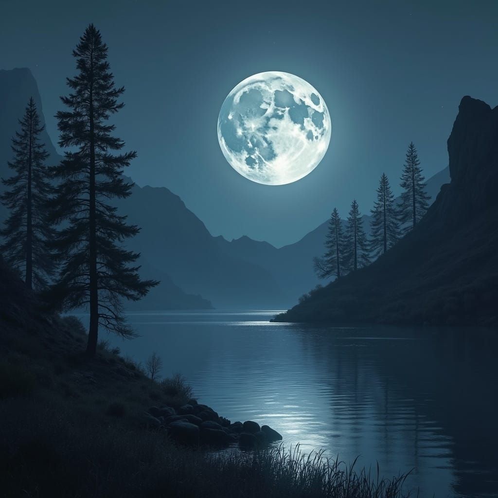 Wolf moon  by @The PsY PisTols