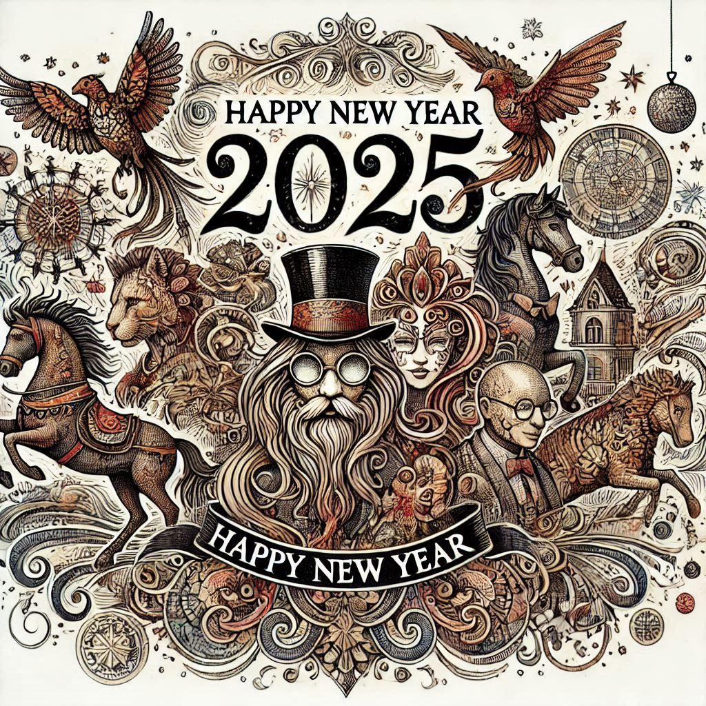 happy  new Year  by @Margot