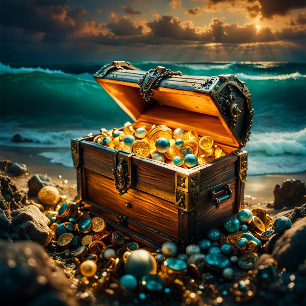 Treasure washed ashore