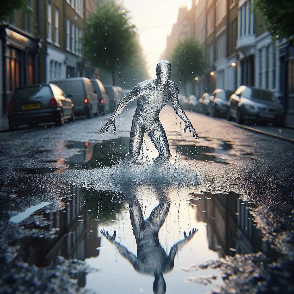 The visible Invisible Man