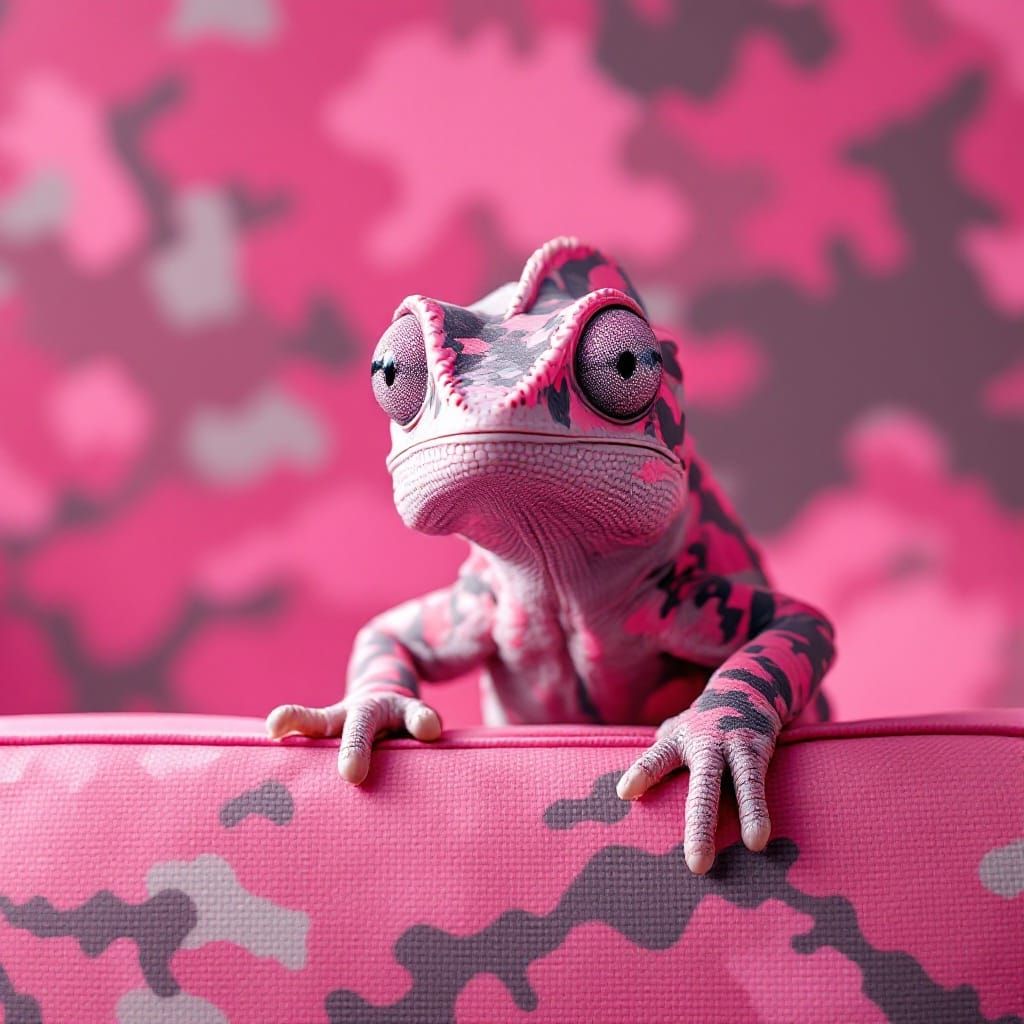 Pink Camouflage