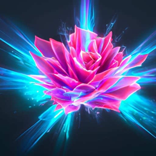 Another Glowing Flower