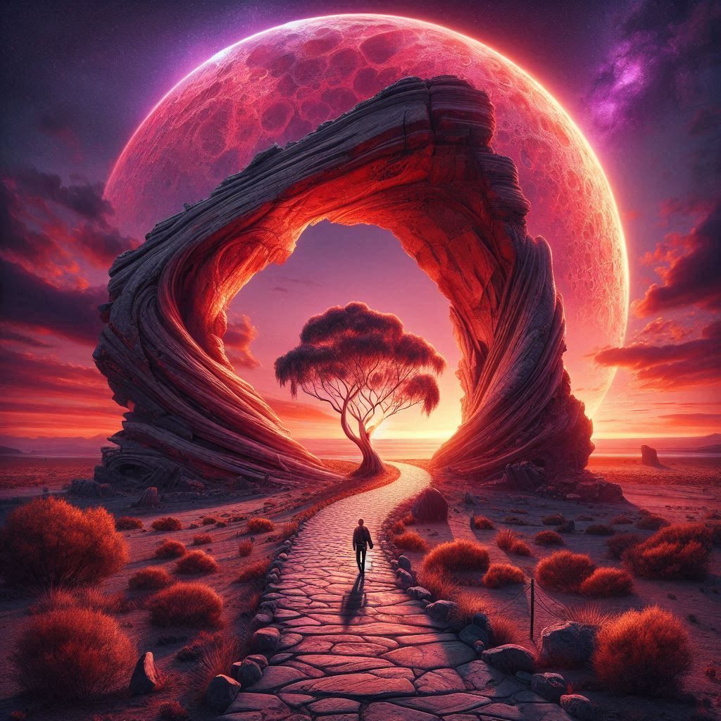 The archway