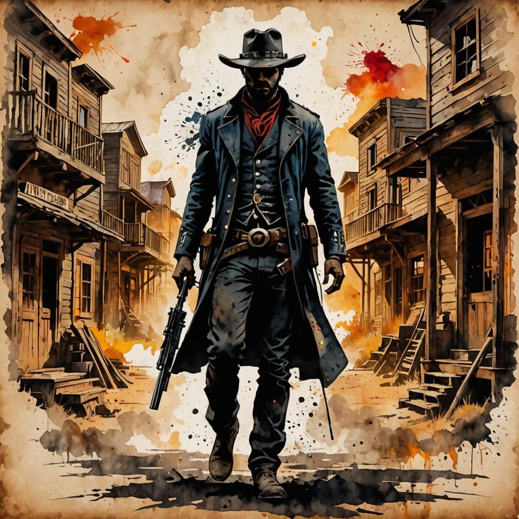 Gunslinger  by @ReapersWisp