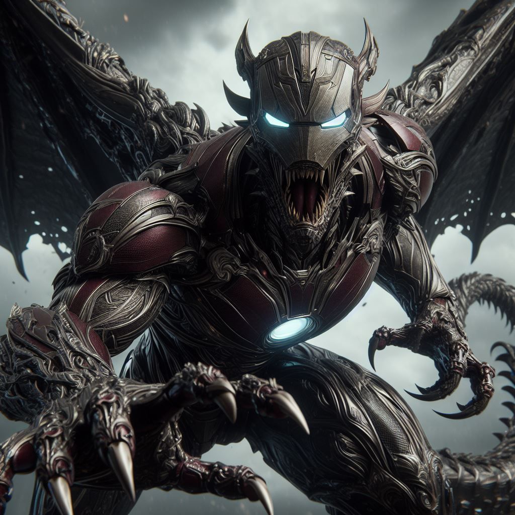 An Ironman Dragon? Yes please.....