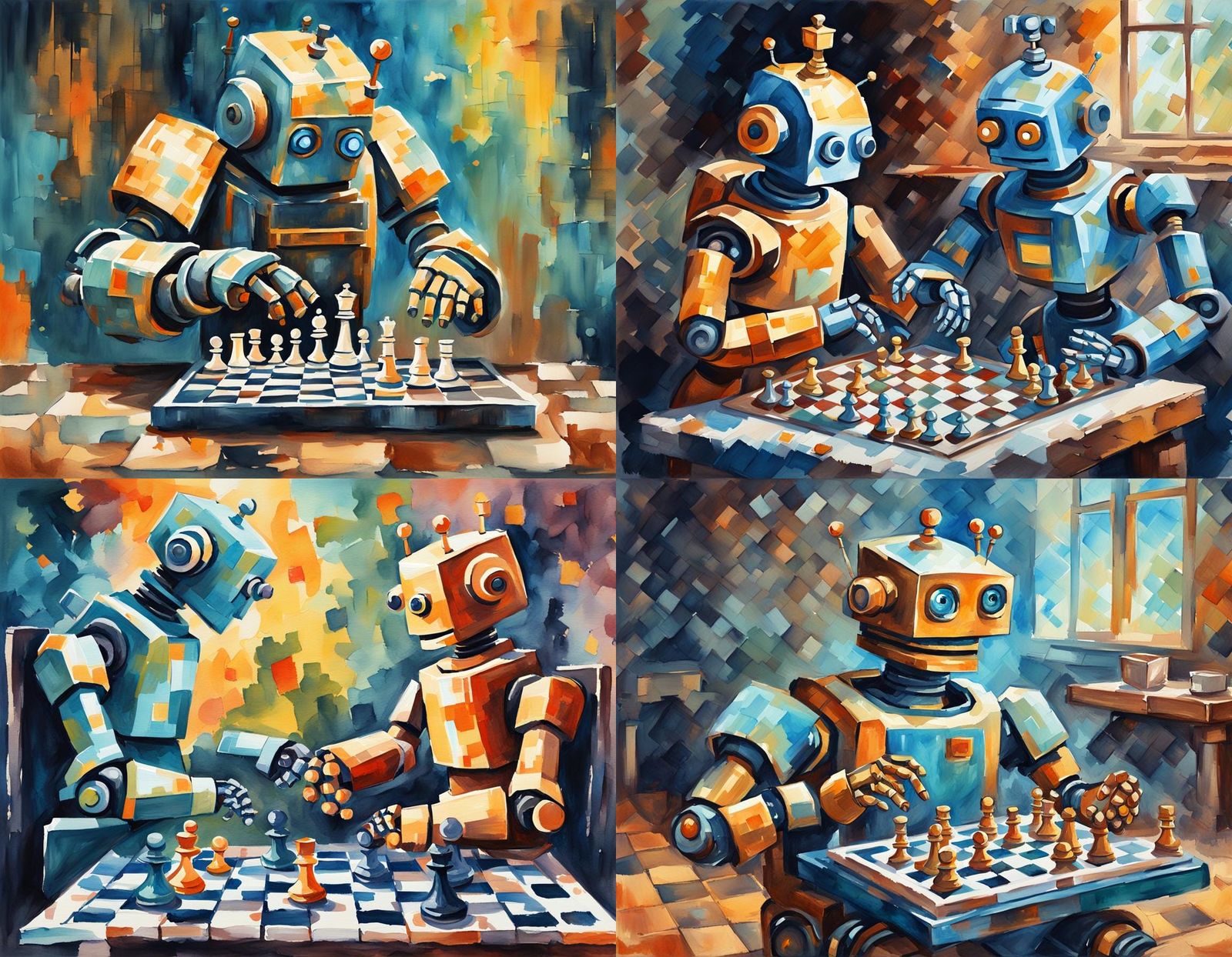 Robot chess