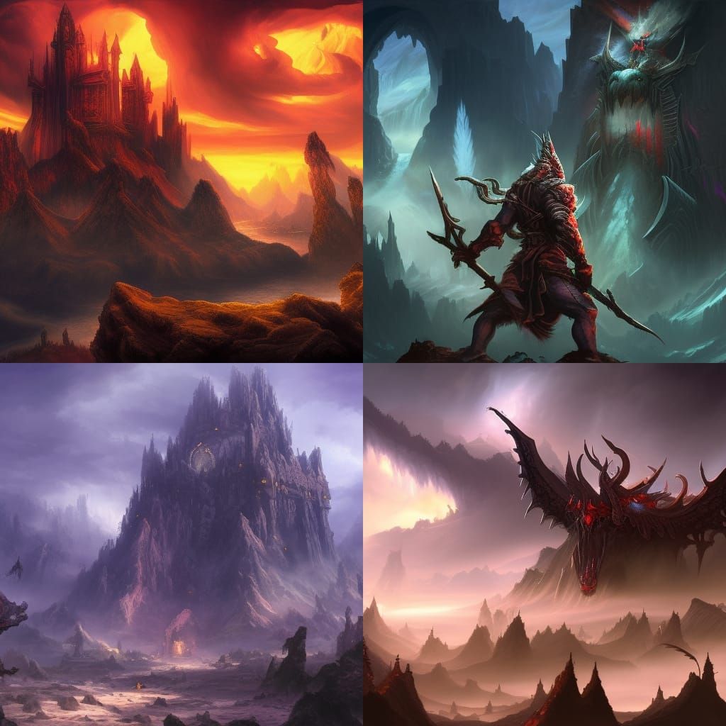 Mount of demons