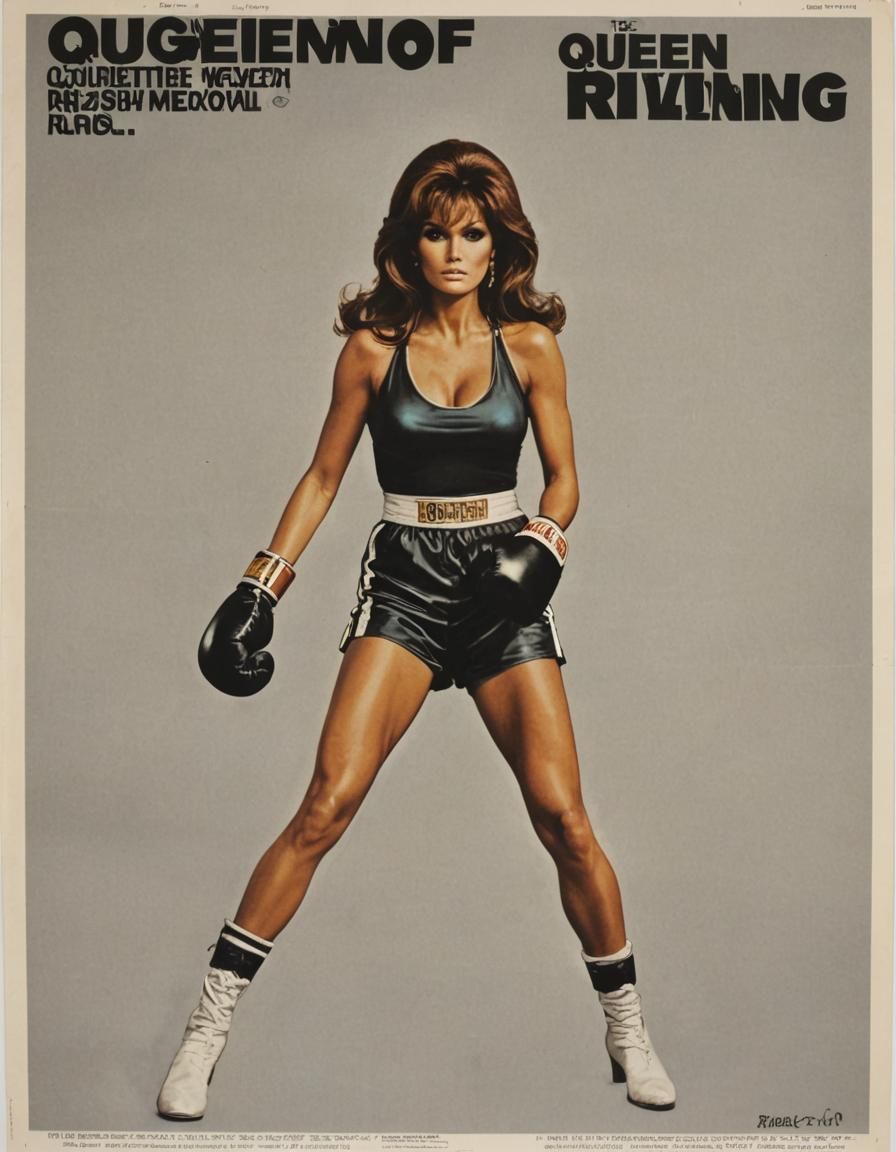 "Queen of the Ring" 1970's Boxing Movie starring Raquel Welc...