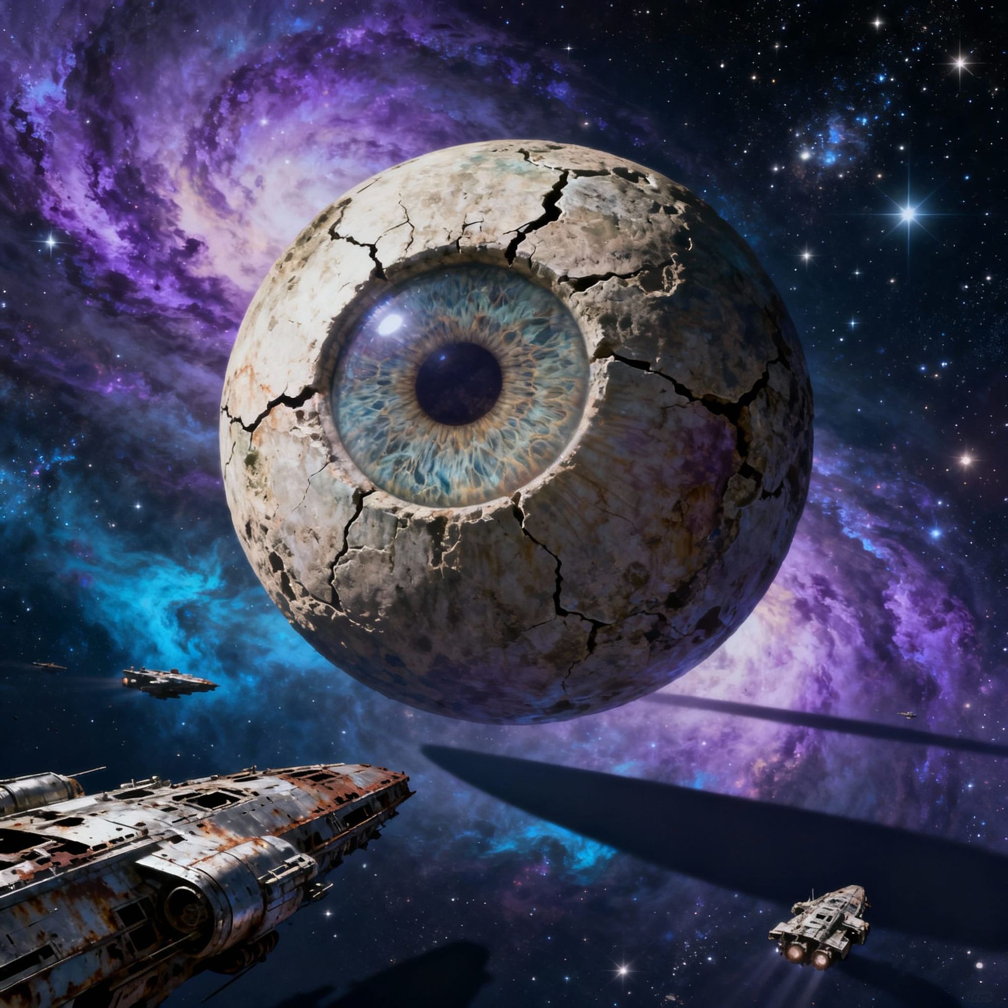 An endless, Escher-like corridor twists and turns, defying gravity and perspective, with doors opening into impossible dimensions. Strange, ... - Start Image 1