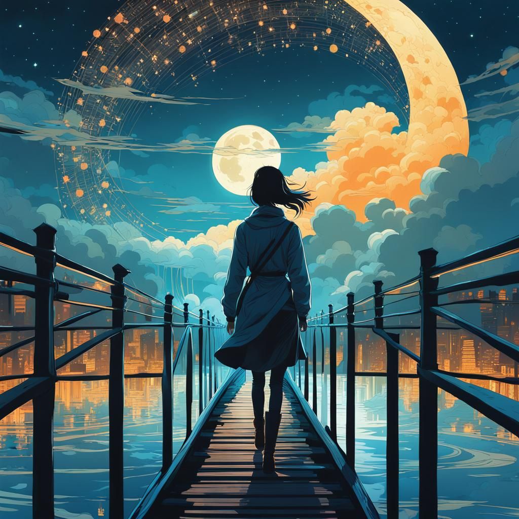 I Watched the Moon Sing  by @Vindication