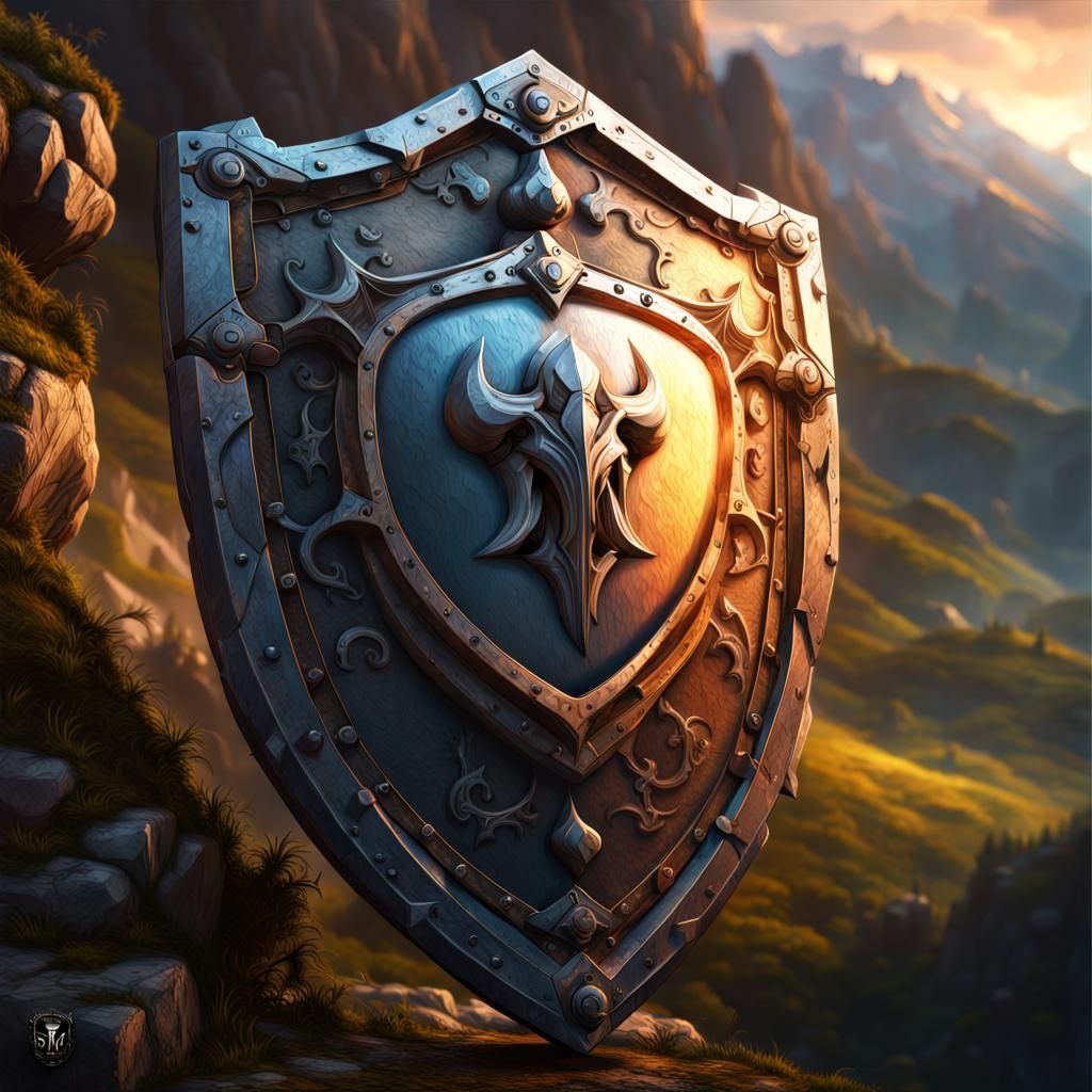 Dwalfs shield!  by @undefined