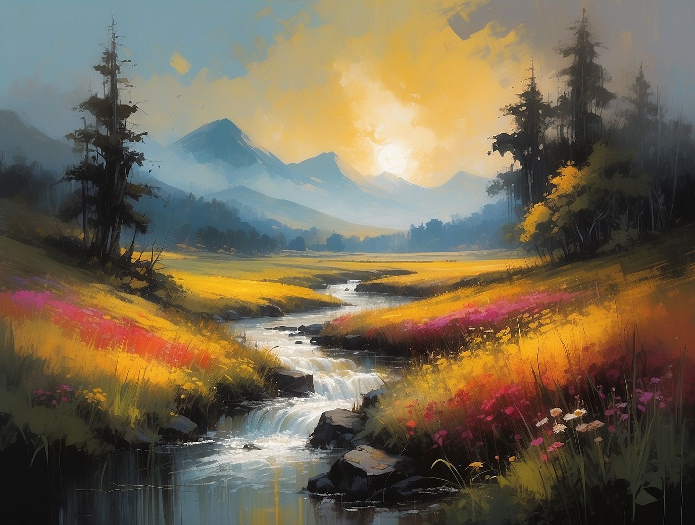 Spring landscape