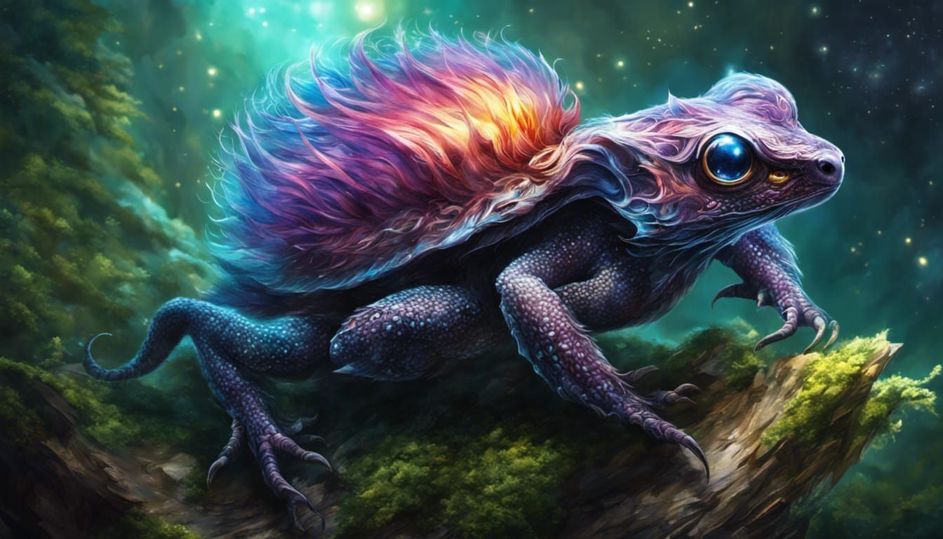Interesting Amphibian AI Generated Artwork NightCafe Creator