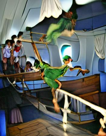 Peter Pan’s flight