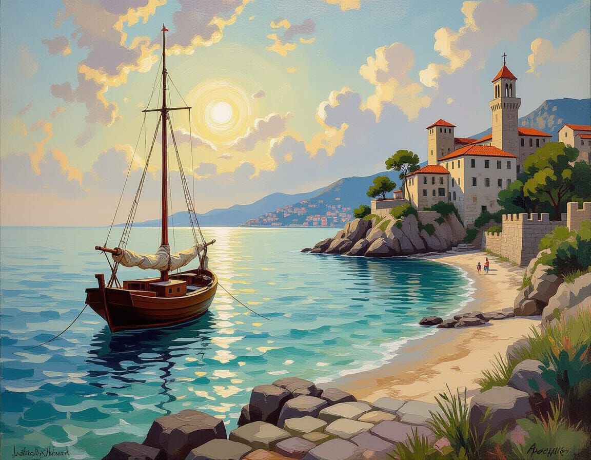 Minecraft au bord de la mer, Minecraft by the sea