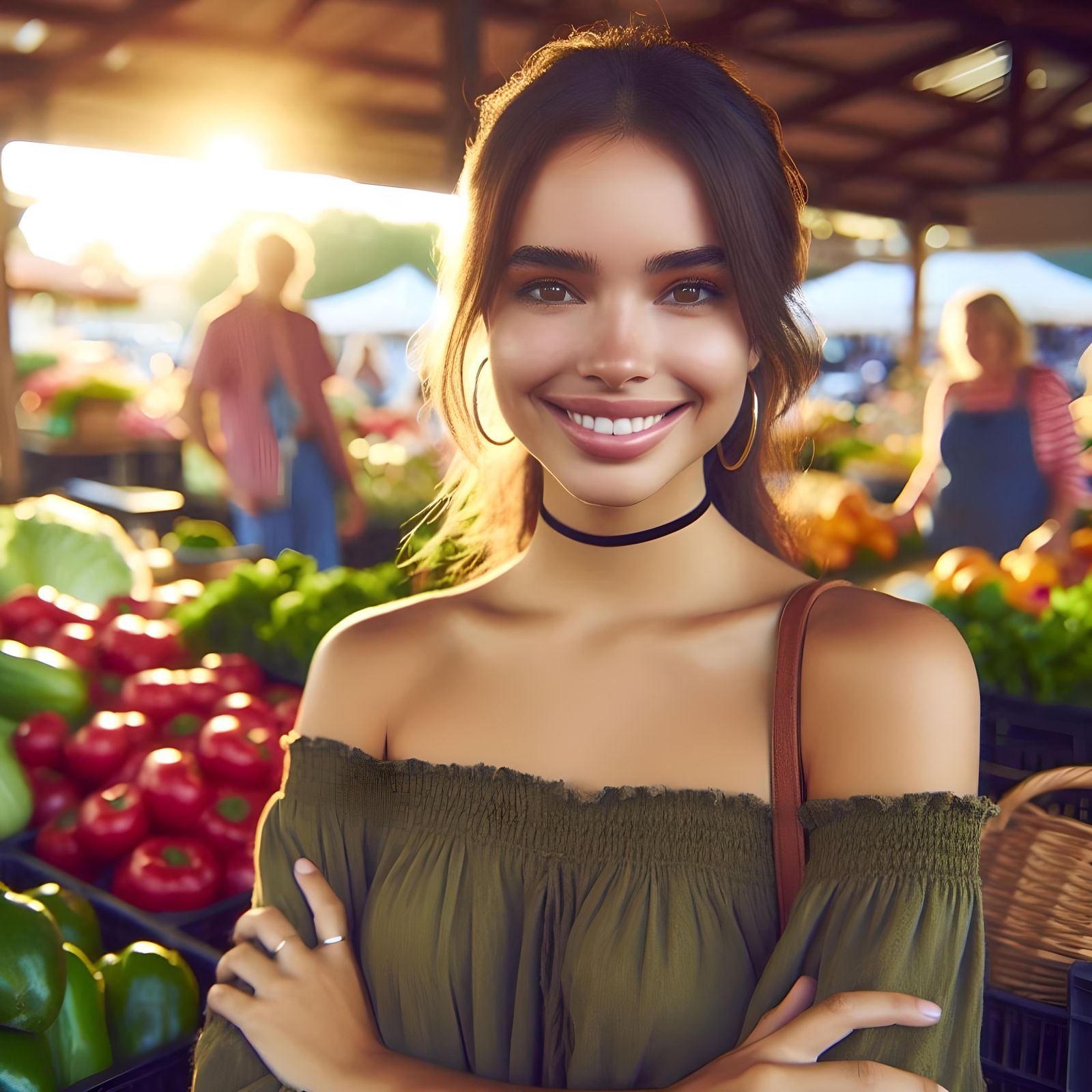 Farmers' Market Portraits (Gallery Of 4)