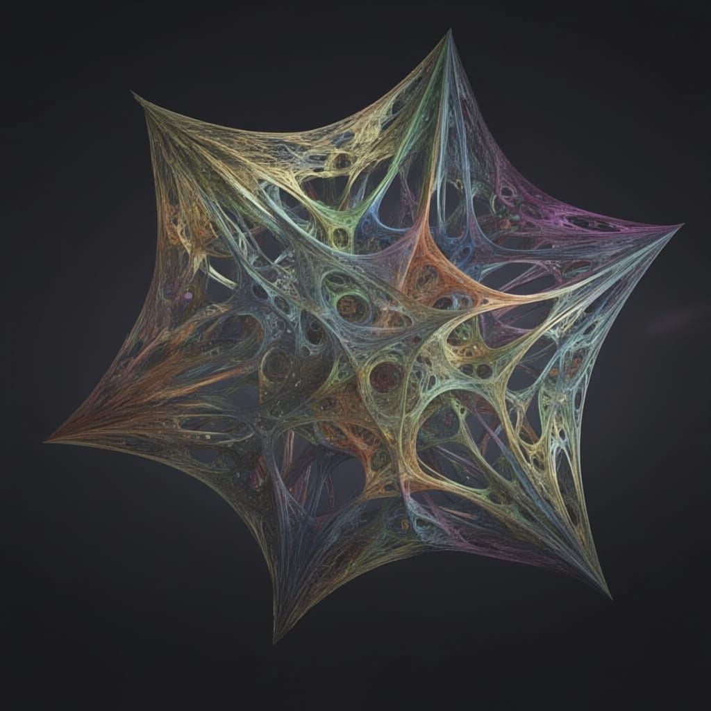 > *Create a high-detail rendering inspired by the following exact mathematics. Do NOT simplify, rewrite, or omit any math. Treat all formula...