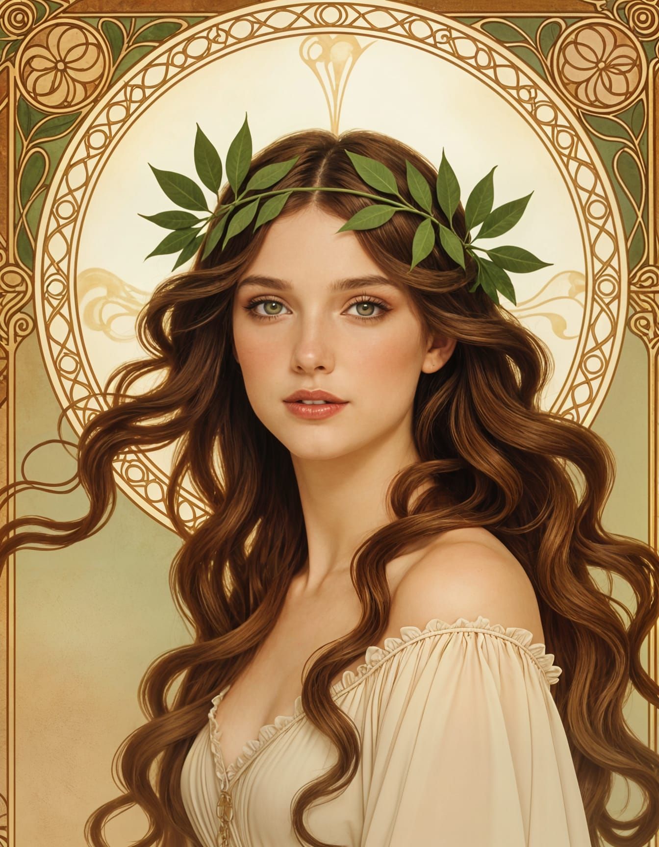 Surreal dreamy portrait   by @John P