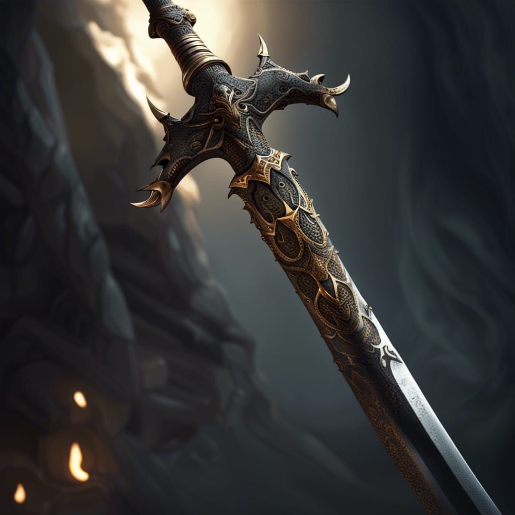 Sword of legend  by @HecateWayne