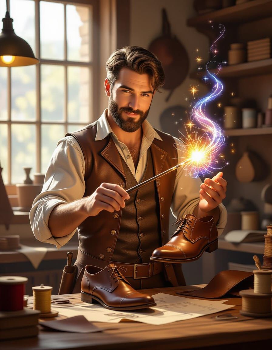 The Sorcerer Cobbler: Enchanter of Walking Wonders