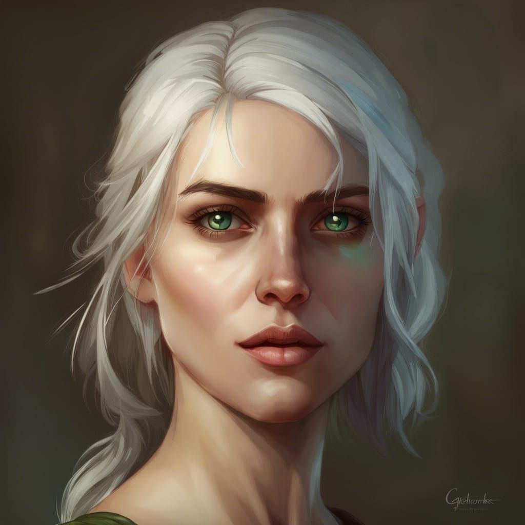 Ciri - AI Generated Artwork - NightCafe Creator