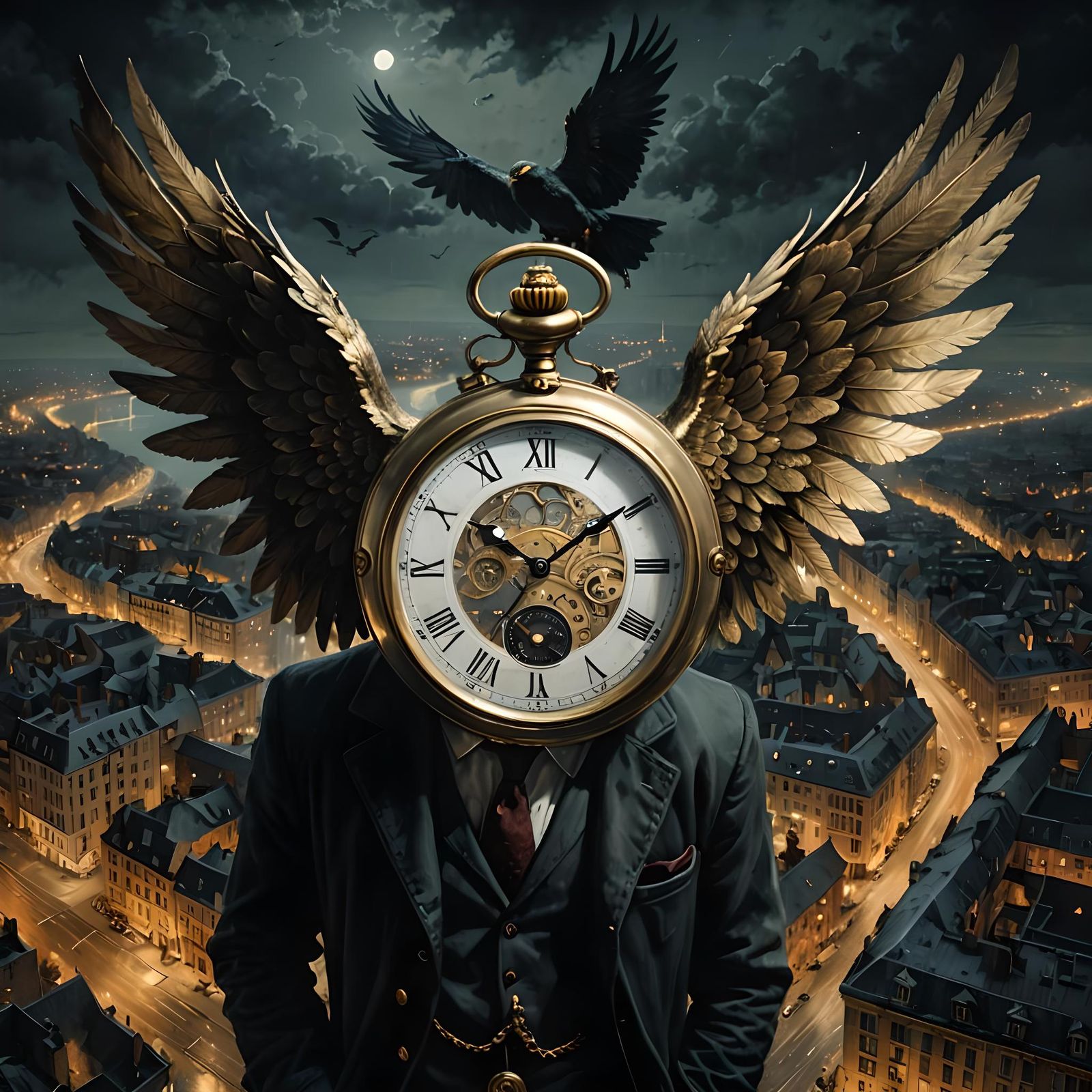 It is best not to lose your head when time flies