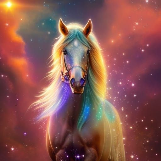 Horse - AI Generated Artwork - NightCafe Creator