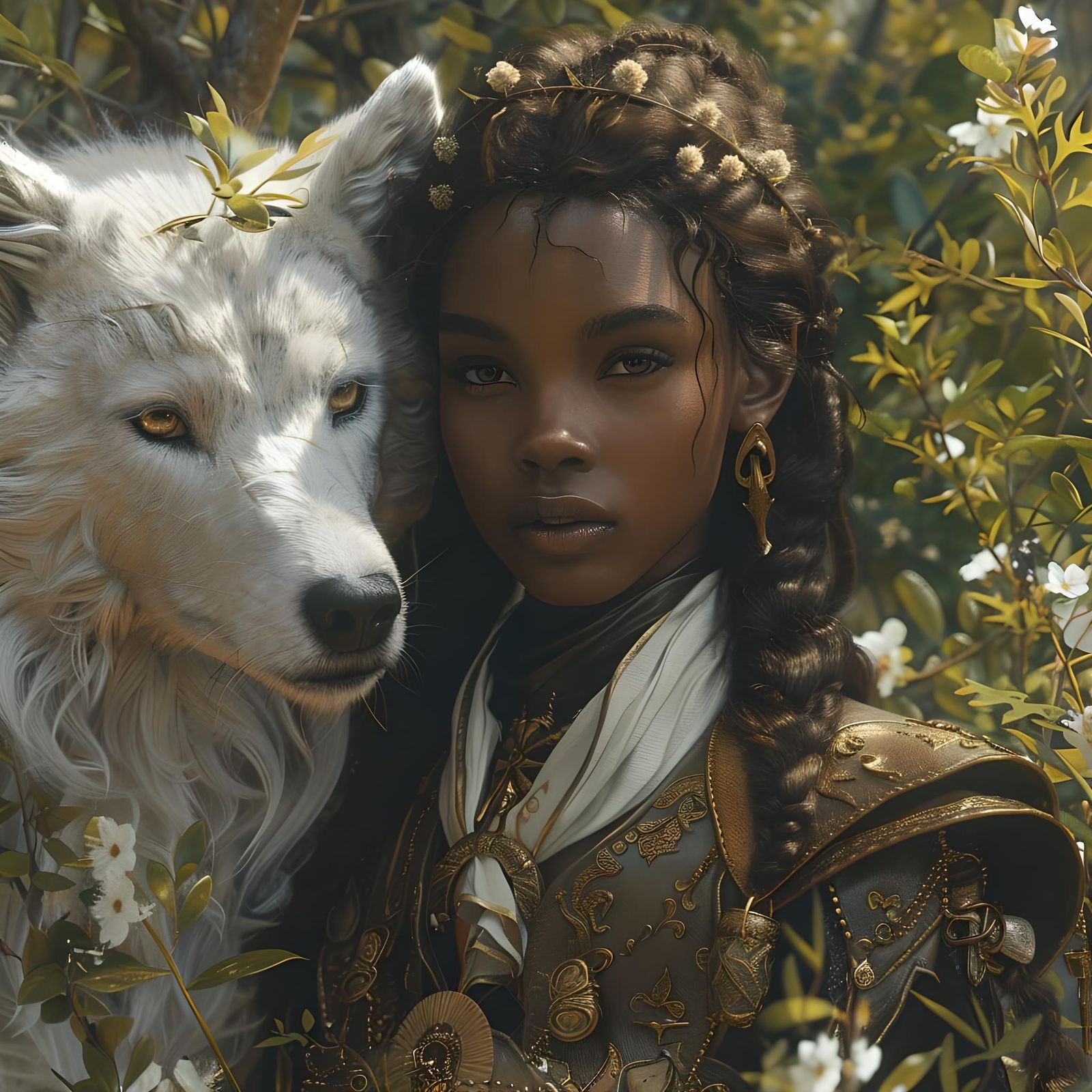 The Princess and her wolf