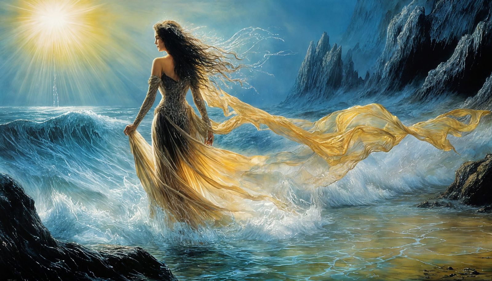 Back to the sea  by @Gothic Vampire Poetry