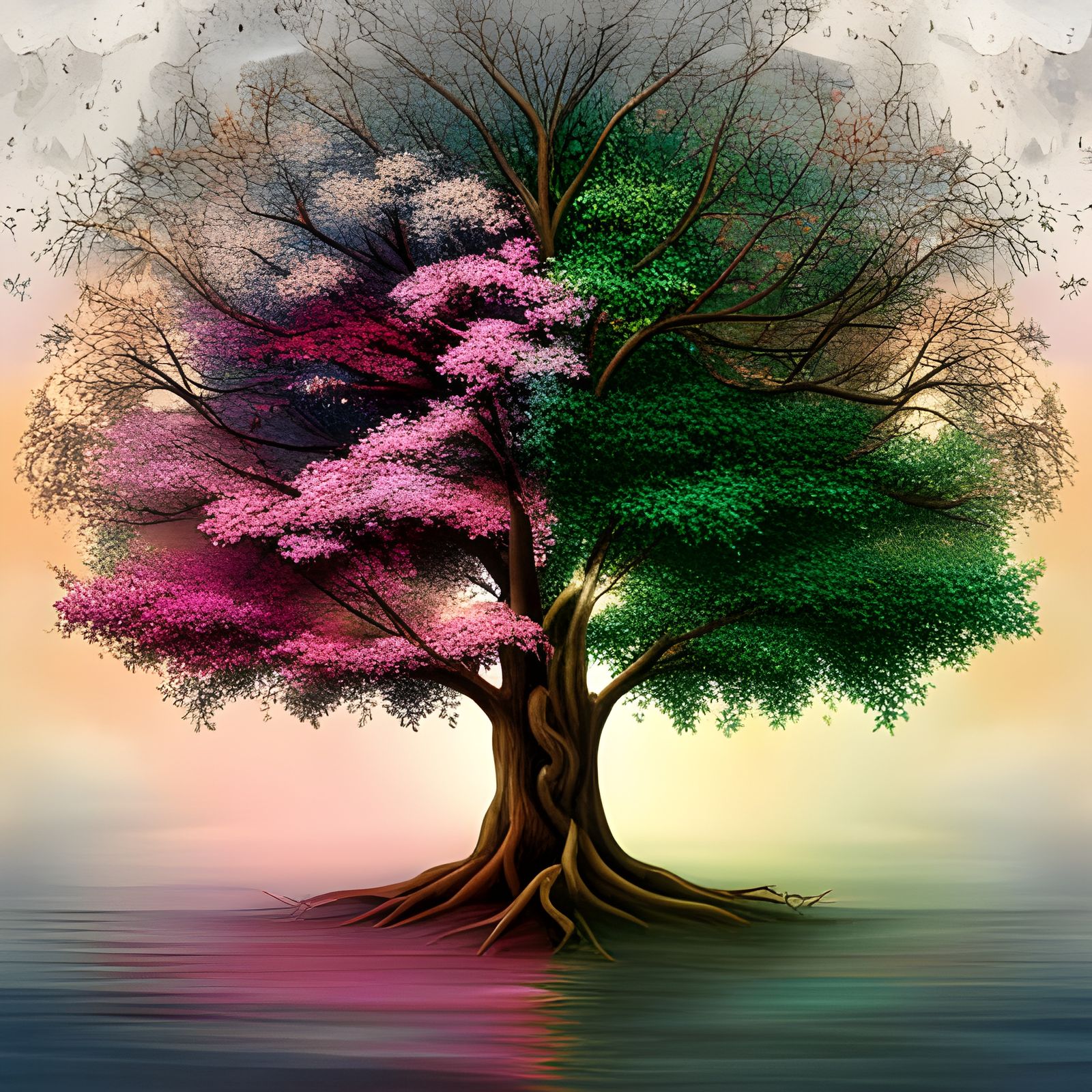 Split Seasons  by @Elsie Gold