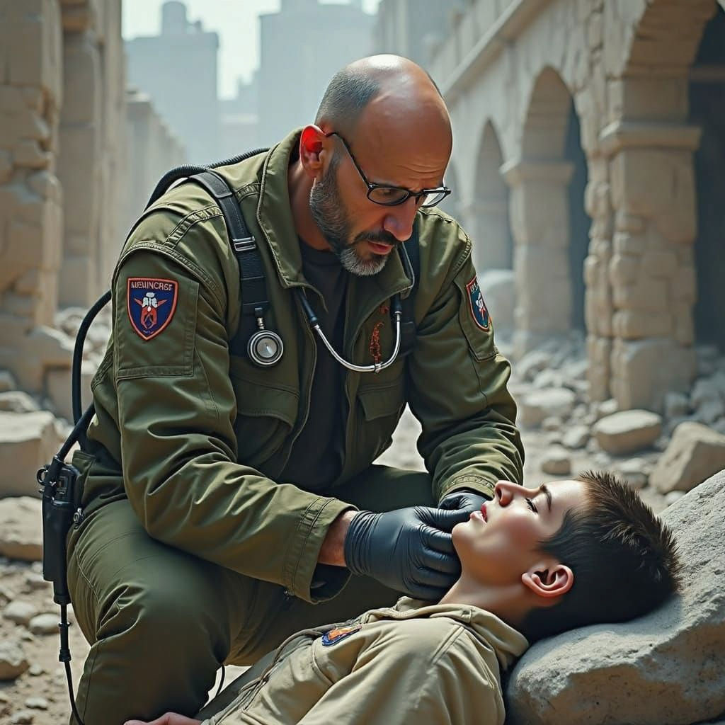 Morrow Medic at Work