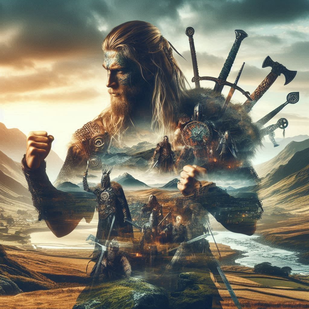 double exposure beautiful fantasy portrait landscape..