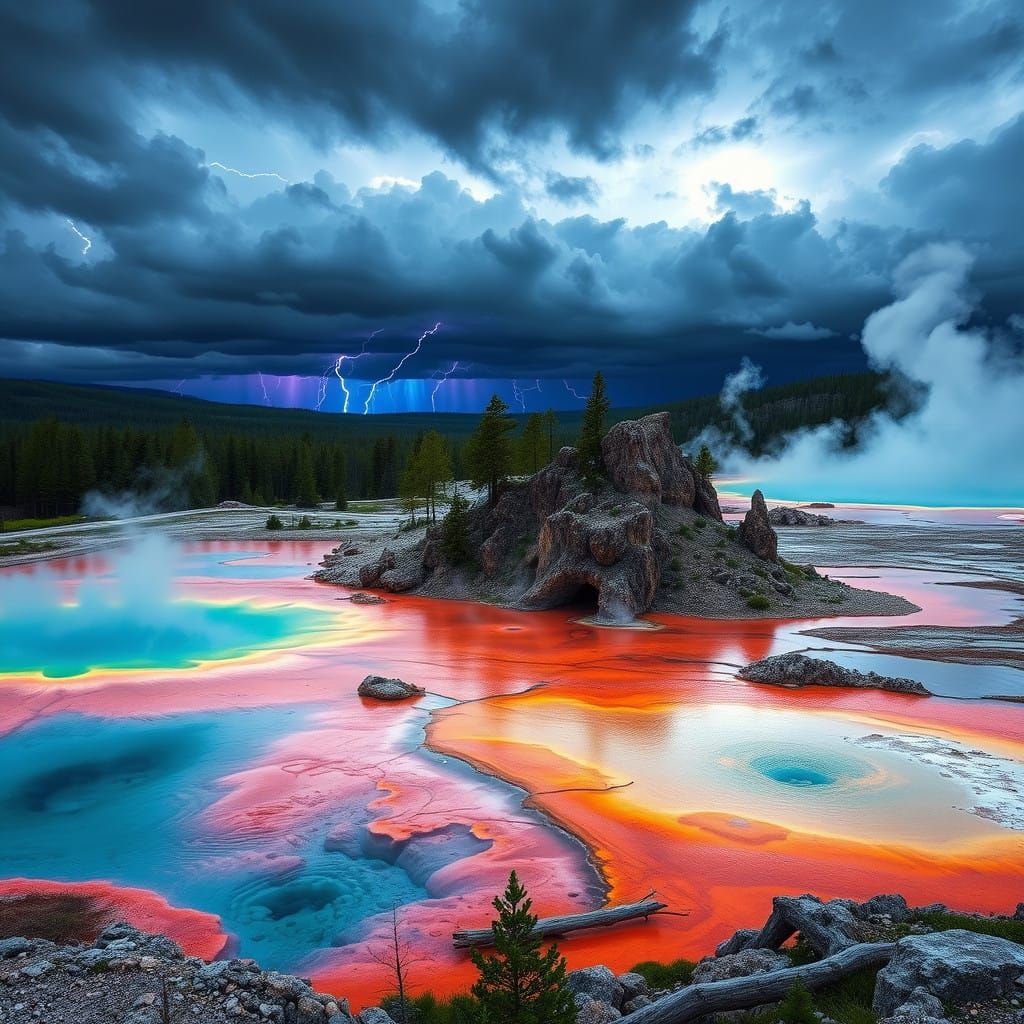 The Colors of Nature (Yellowstone)  by @kirkb1693