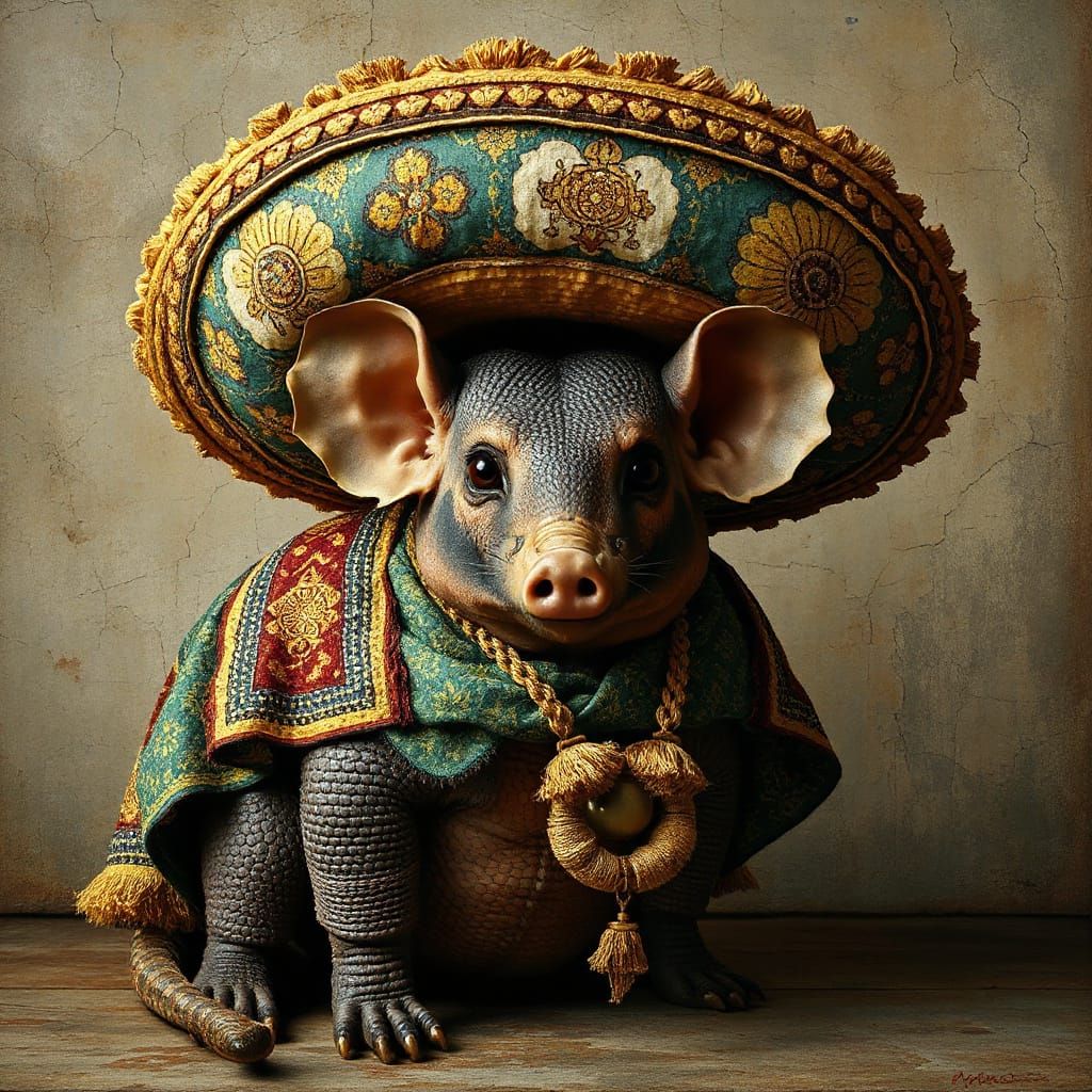 “El Guerrero Silencioso” (The Silent Warrior)  by @Mellow