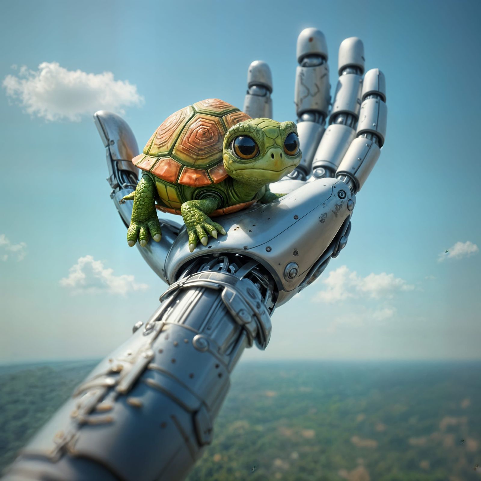 The Android's Pet Turtle