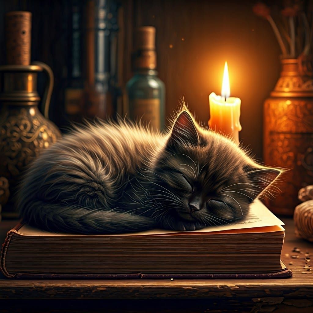 A cozy spot for a cat nap  by @Noobie