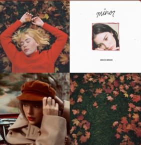 4 Album Covers for Autumn Songs