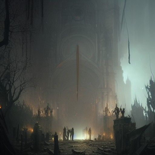 Approaching the Castle of Death